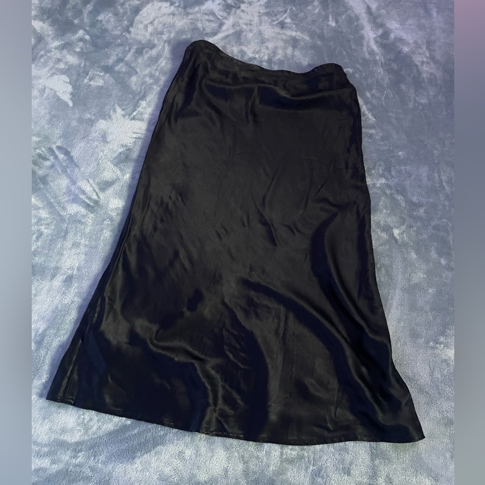 Michael Stars Leila Bias Midi Skirt | Women’s Satin Skirt | NWOT - Picture 11 of 13